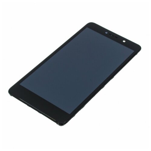 Дисплей для Huawei Honor 6X 4G (BLN-L21) GR5 (2017) 4G (BLL-L23) (в сборе с тачскрином) в рамке, черный дисплей для huawei bln l21 в сборе с тачскрином черный