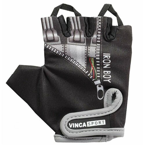 Перчатки Vinca Sport, размер 5, черный