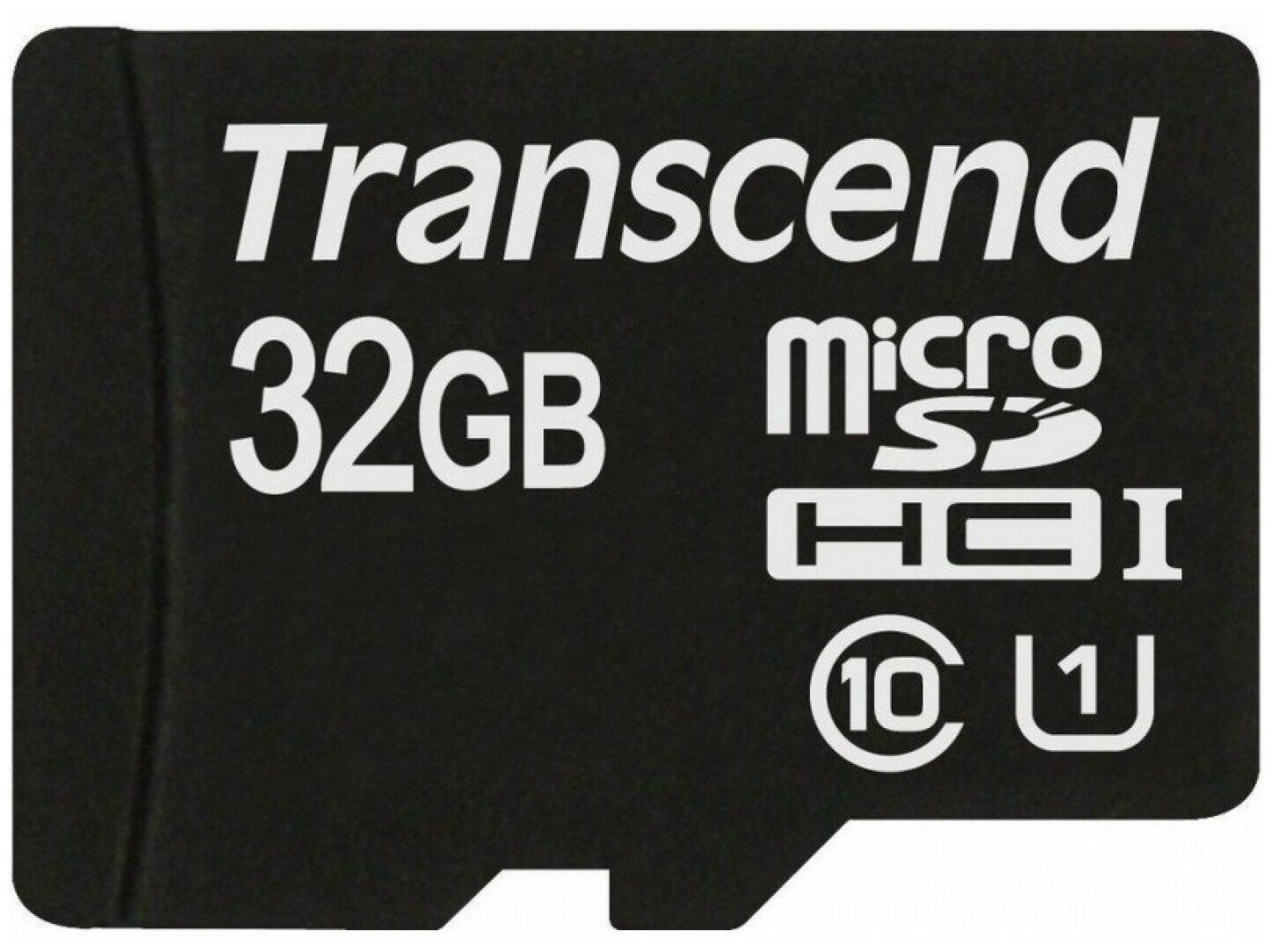 Карта памяти micro SDHC Transcend - фото №1