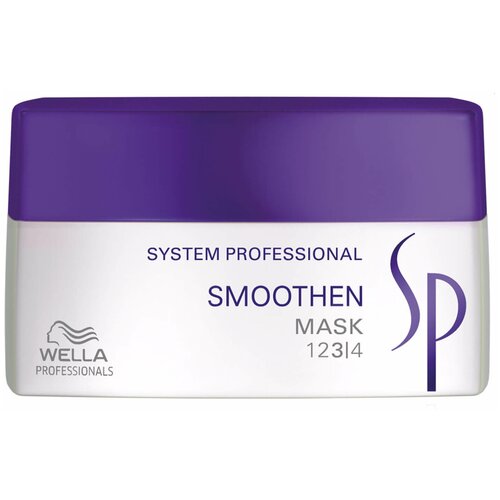 Wella Professionals SP Smoothen маска для гладкости волос, 200 мл, банка wella professionals sp hydrate маска для волос увлажняющая 200 мл банка