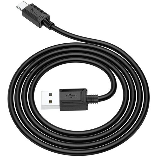 USB Кабель Type-C, HOCO, X73, 1м, черный usb c кабель hoco x73 lightning 8 pin 3а pd27w 1м pvc черный