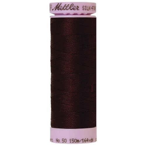 Нить для машинного квилтинга SILK-FINISH COTTON 50, 150 м 100% хлопок 0793 Mahogany ( 9105-0793 ) нить для машинного квилтинга silk finish cotton 50 150 м 100% хлопок 1090 snomoon 9105 1090