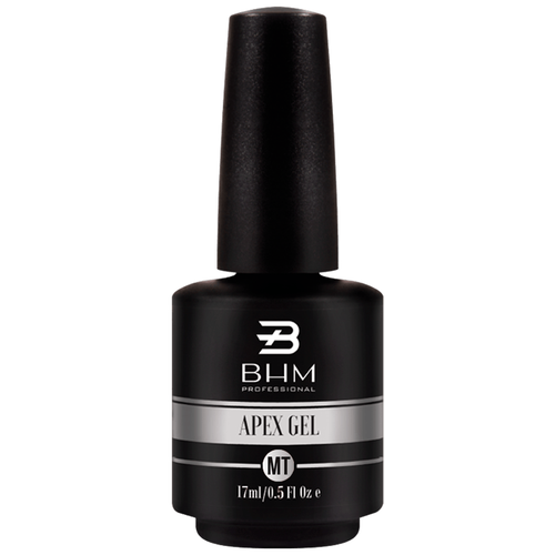 BHM Professional Верхнее покрытие Apex Gel Matte Top, прозрачный, 17 мл bhm professional верхнее покрытие apex gel top прозрачный 7 мл