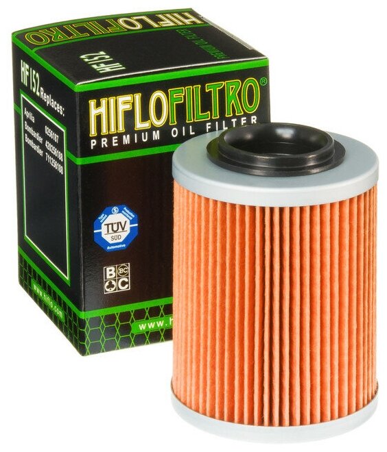 Фильтр масляный мото hiflofiltro HF152