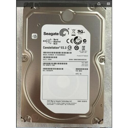 Жесткие диски Seagate Жесткий диск Seagate 8GB DDR3 SDRAM ST1000NM0023