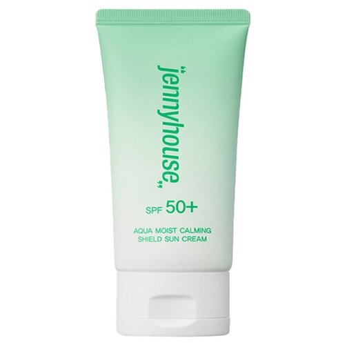 Солнцезащитный крем JennyHouse Aqua Moist Calming Shield Sun Cream, 50 мл
