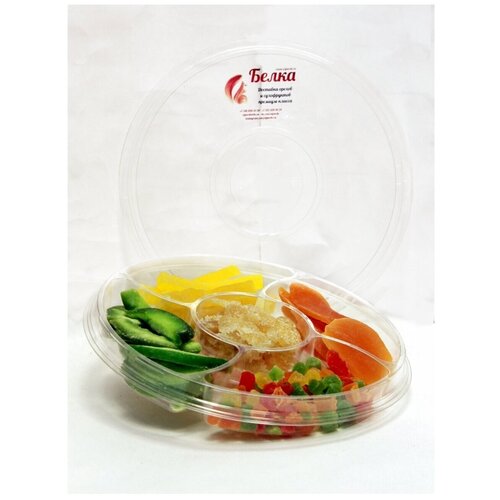 фото "ромашка" сладкая-набор из 5 видов цукатов белка, 600 гр