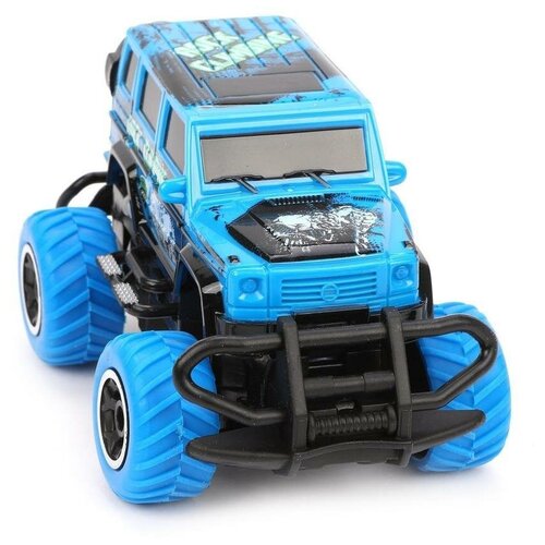 Купить Внедорожник Наша игрушка 6146T 1:43 12 см синий, Радиоуправляемые игрушки