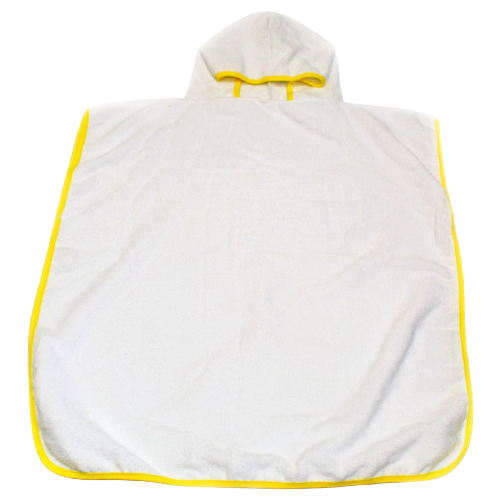 Полотенце пончо детское ЛЕС текстиль PN-009-W White 120см*70см