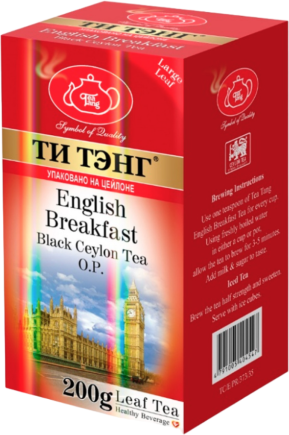 Чай черный Ти Тэнг Английский завтрак 200 грамм