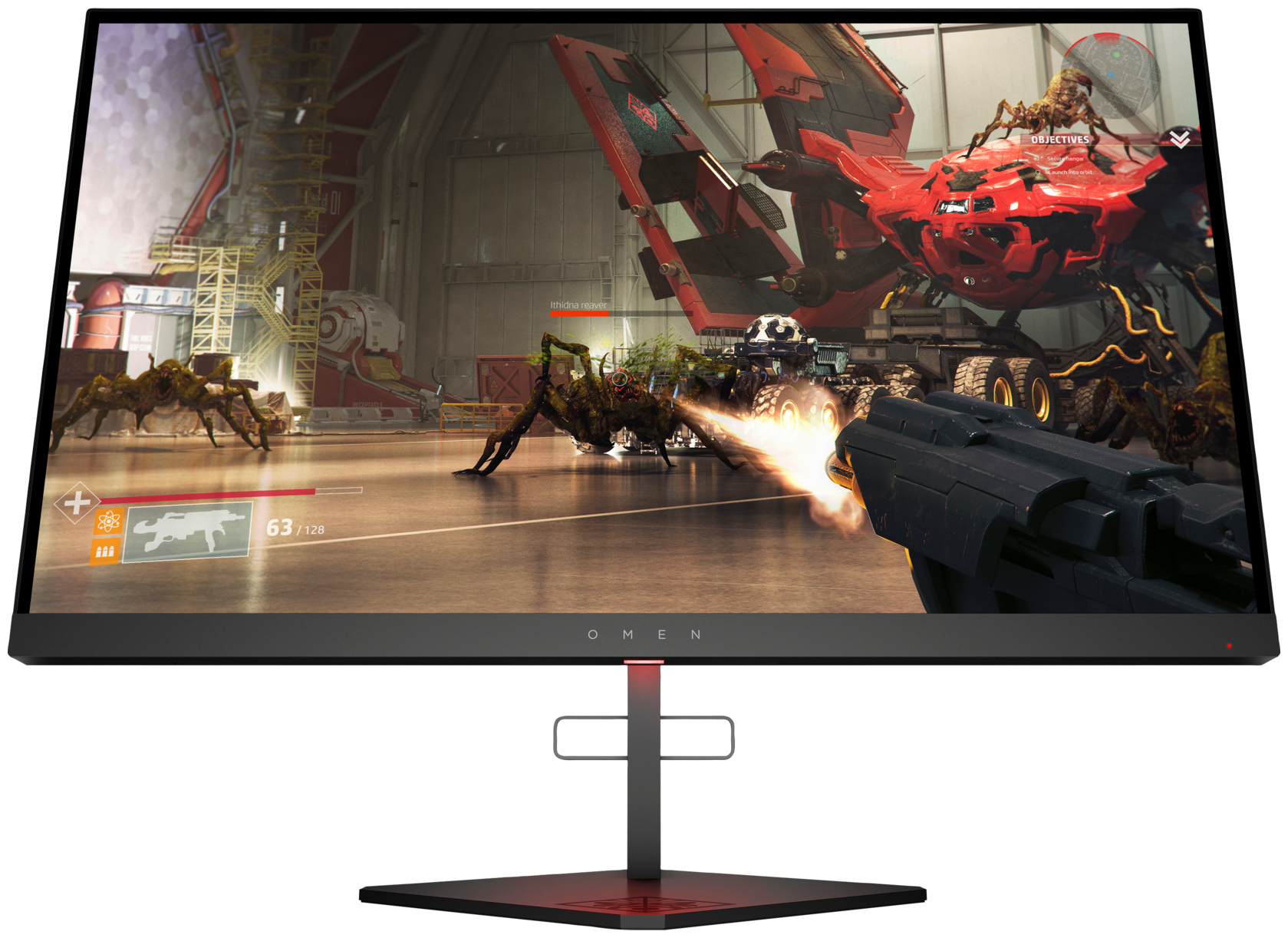 Монитор HP 24.5" Omen X 25f черный TN 3ms 16:9 HDMI матовая 1000:1 400cd 170гр/160гр 1920x1080 Displ