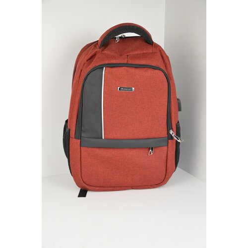 Рюкзак молодежный с USB бордовый / рюкзаки, ранцы printio рюкзак 3d молодежный рюкзак
