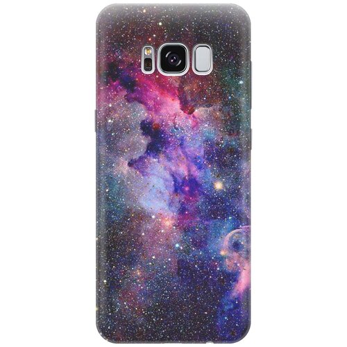 GOSSO Ультратонкий силиконовый чехол-накладка для Samsung Galaxy S8 с принтом Открытый космос gosso ультратонкий силиконовый чехол накладка для samsung galaxy m20 с принтом открытый космос