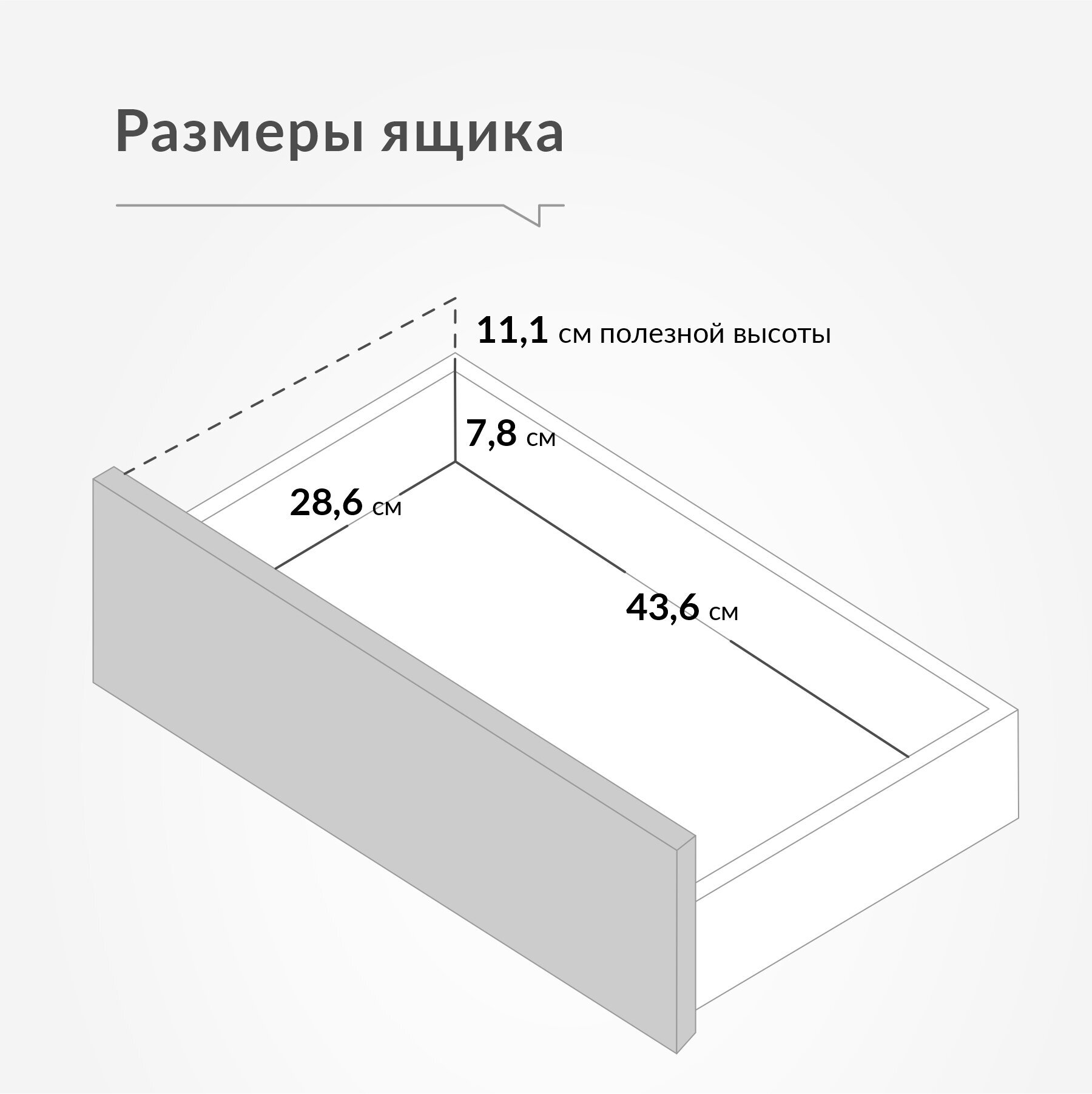 Тумба прикроватная для спальни Рон 13.242 Дуб гранж песочный - фотография № 4