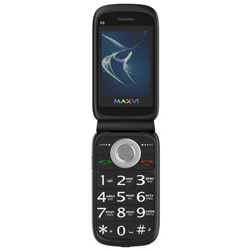 Телефон MAXVI E6 черный