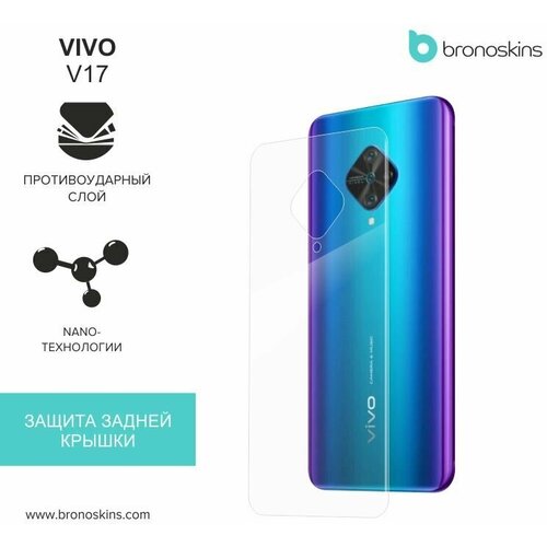 Защитная пленка для экрана и корпуса Vivo V17 (Глянцевая, Защита экрана CaseFriendly)