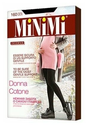 Minimi DONNA COTONE 160 Nero 4 (L)