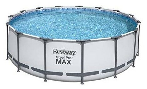 Бассейн Bestway 56438 каркасный Steel Pro MAX 457 х 122 см с тентом без подстилки