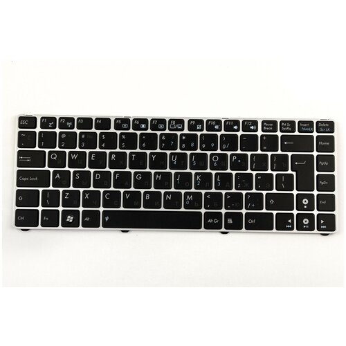 Клавиатура для Asus Eee PC 1201 1215 UL20 серая рамка Pn 9J N2K82 A0R 9J N2K82 B0R 9J N2K82 C0R 1679₽