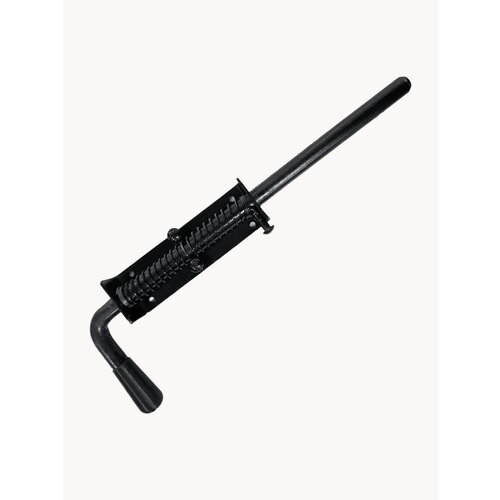 Засов для гаража ворот калитки с пружиной КАЛУГА ЗГ-200 d-14мм 595₽