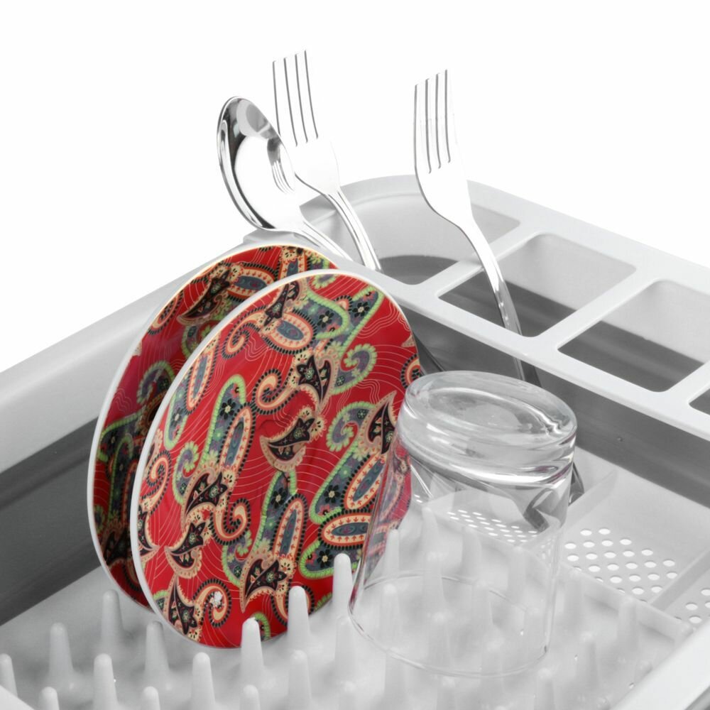 Сушилки Для Посуды Xiaomi Сушилка для посуды складная 36x12х31 см VETTA, пластик, силикон