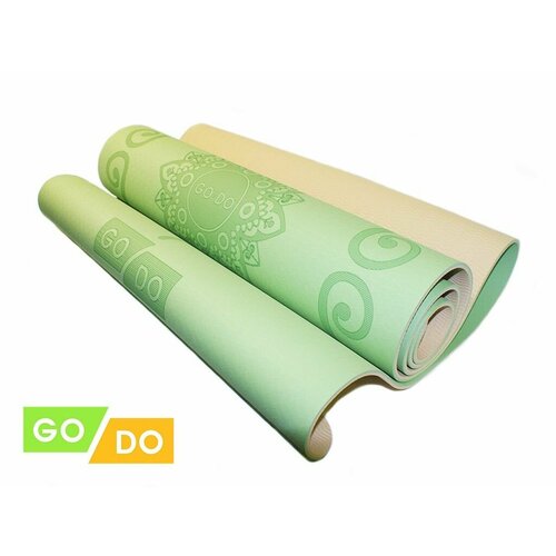 Коврик для фитнеса: P-TPE6MM-З Р