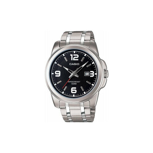 Наручные часы CASIO MTP-1314D-1A, серебряный, черный