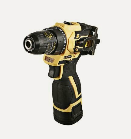 Изображение товара Дрель-шуруповерт Hanskonner HCD1645BLC аккумуляторная бесщеточная (14.4В, 2акк*2,0А/ч, 45Н/м, сумка-кейс)