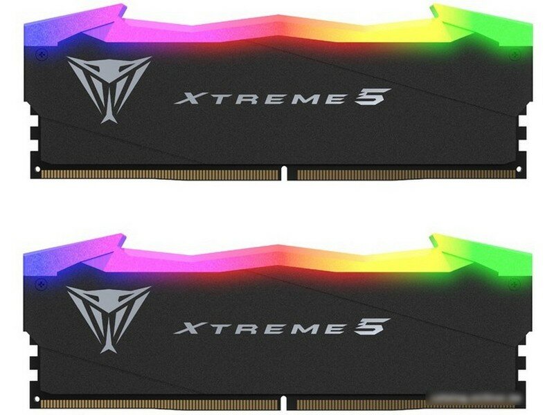 Patriot Memory Viper XTREME RGB DDR 5 DIMM PC5-60800 7600Mhz CL36 - 32Gb (2x16Gb) PVXR532G76C36K