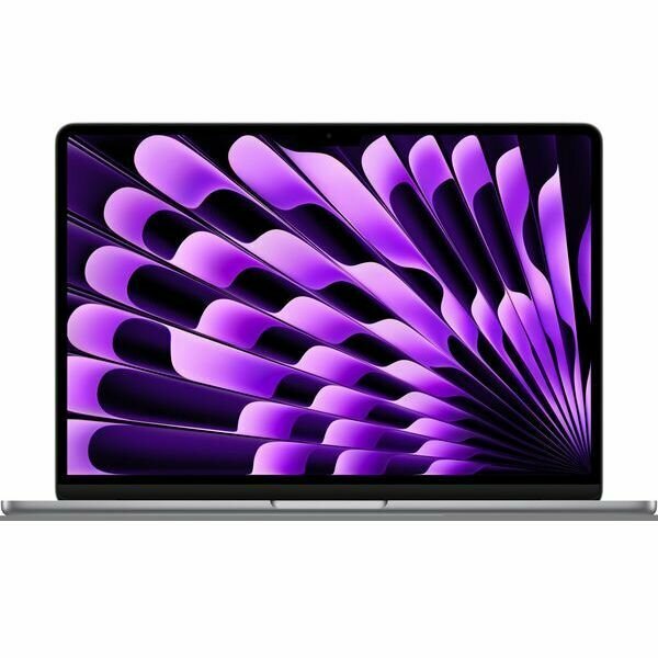 13.6" Ноутбук Apple MacBook Air 13 2024, 2560x1664, Apple M3, RAM 8 ГБ, SSD 256 ГБ, Apple graphics 8-core, macOS, Space Gray MRXN3, английская раскладка