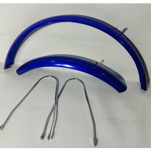 Крылья 20 для дорожного велосипеда без крепежасиний 1176₽