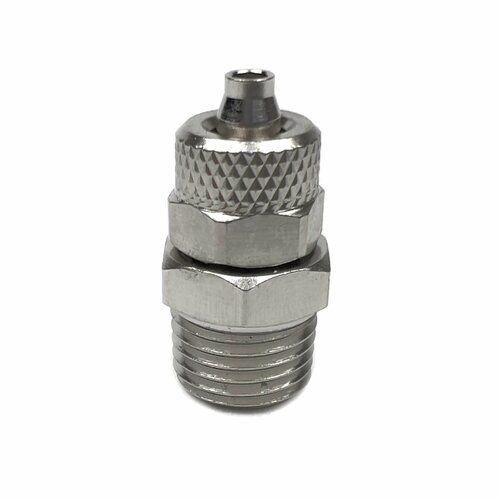 Фитинг прямой с резьбой 1/4