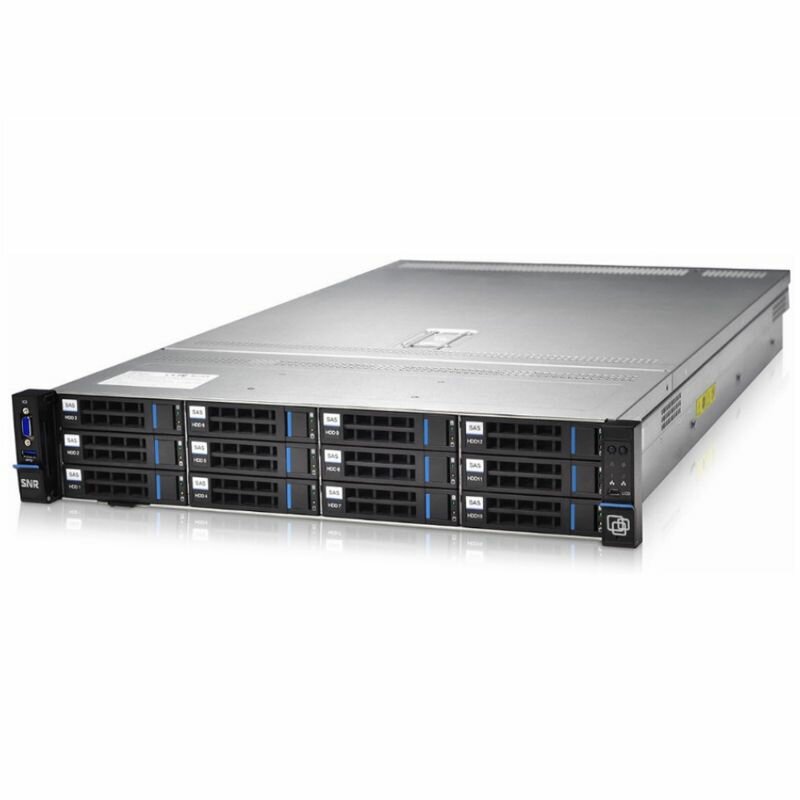 Серверная платформа SNR Rack 2U2xXeon FCLGA4189(upto TDP 270)32xDDR4/3200MHz(upto 12TB)12xHDD LFF/SFF SATA noRAID upto2xM.23xPCIx8 riser2x800W