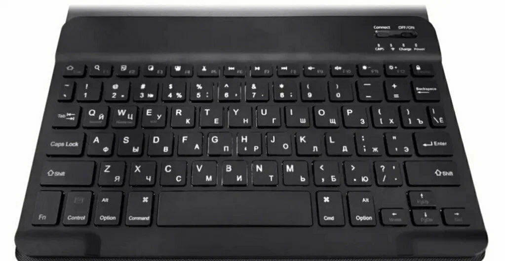 Планшет Lingbo A98 / Новинка 2023 c чехлом и клавиатурой голубой