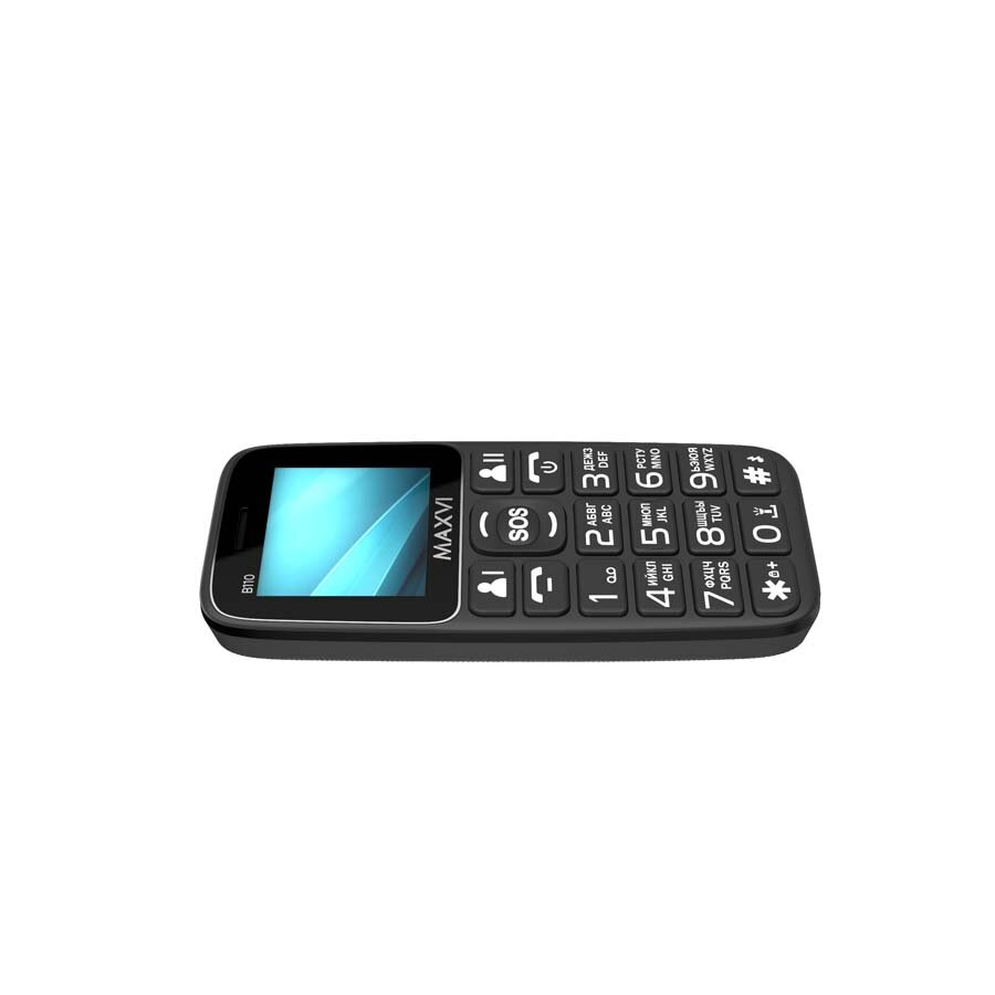 Телефон мобильный (MAXVI B110 Black)