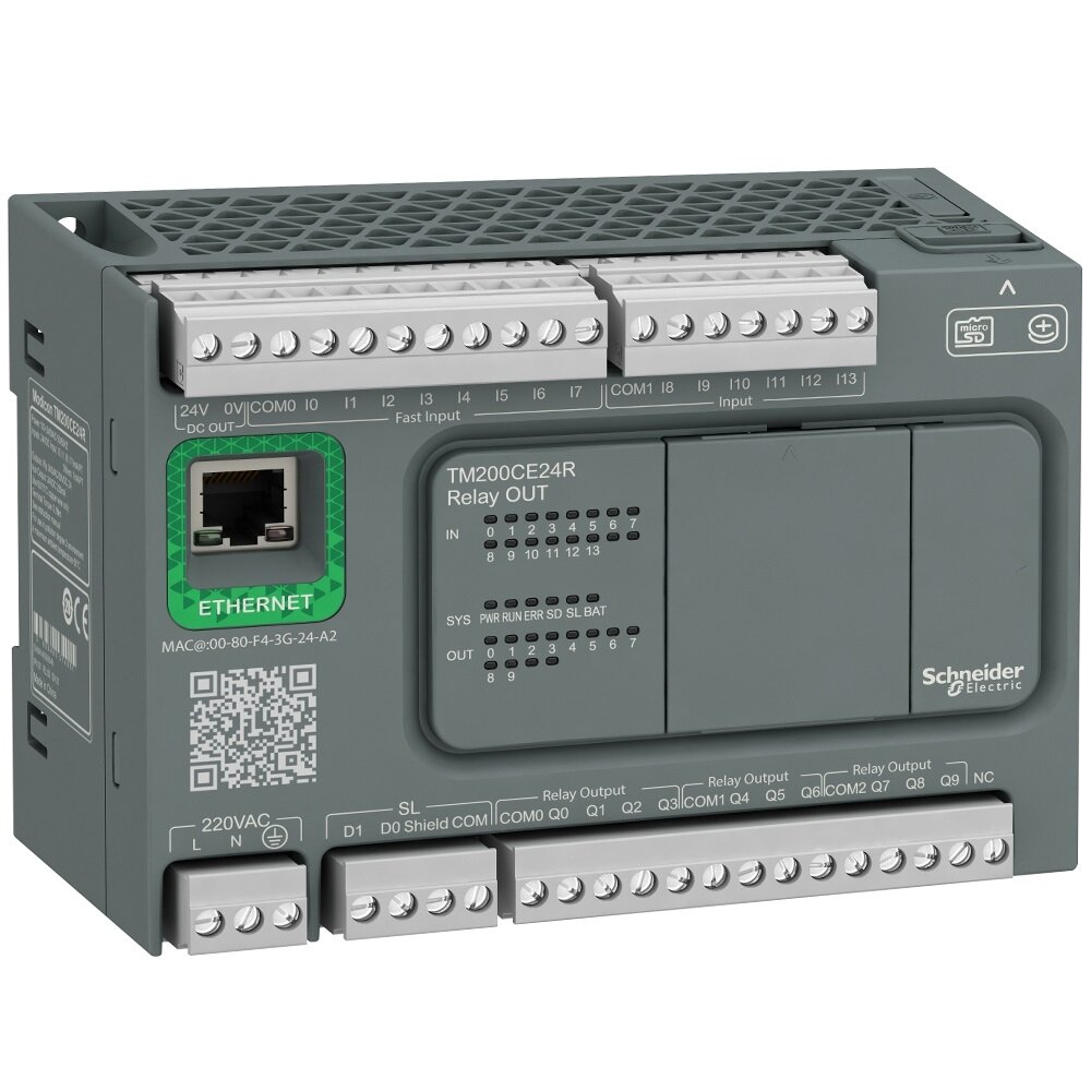 PLC TM200CE24R промышленный ПЛК для АСУ ТП