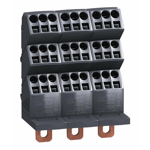Колодка распред. Merlin Gerin POLYBLOC 250А 3P для шкафа PrisмА Plus 04033
