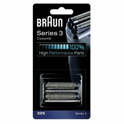 Бритвенная сетка и режущий блок Braun 32S сетка и режущий блок 32s для электробритв braun series 3