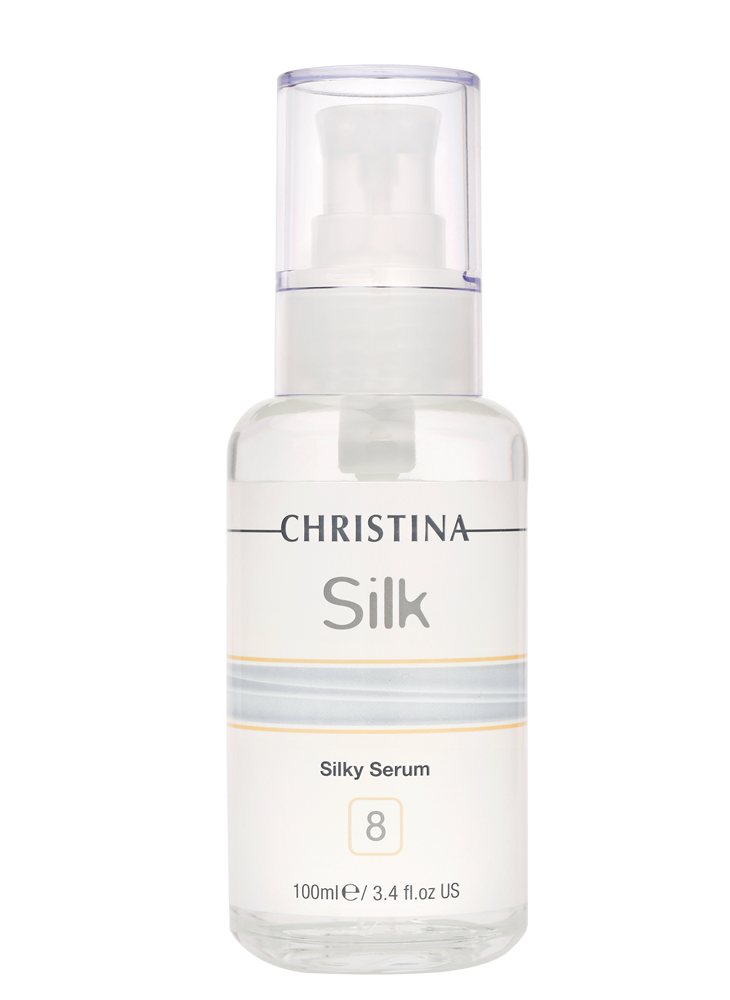 Шелковая сыворотка для выравнивания морщин Christina Silk Silky Serum, 100 мл - фото №9