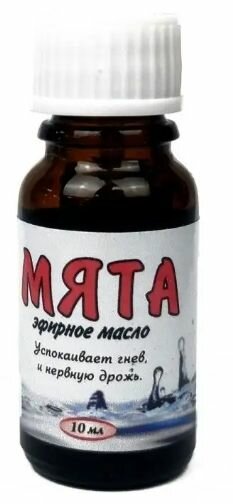 Масло эфирное  Банный терем   10мл  мята 