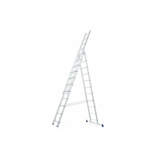 Универсальная трехсекционная лестница Zarges 3х11 ступеней 48924 66468₽