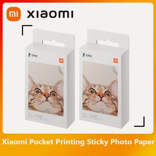 Изображение товара Xiaomi бумага для фотопечатибумага ZINK, 100 шт