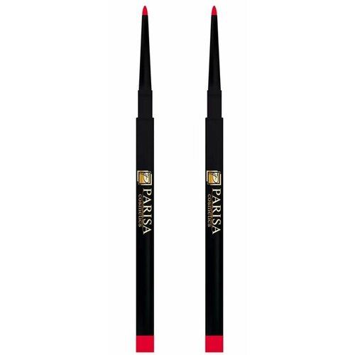 Parisa Cosmetics Карандаш для губ механический, №207 Красный, 1,2 г, 2 шт карандаш для губ parisa cosmetics карандаш для губ с матовым покрытием