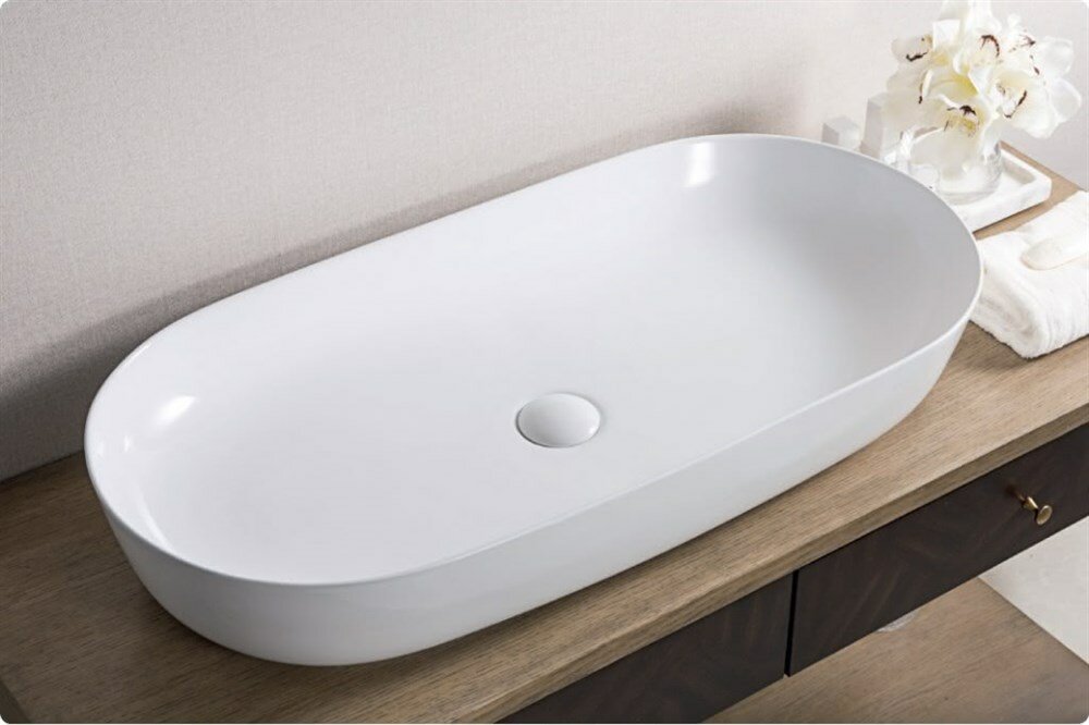 Раковина BelBagno BB1349 81 см накладная