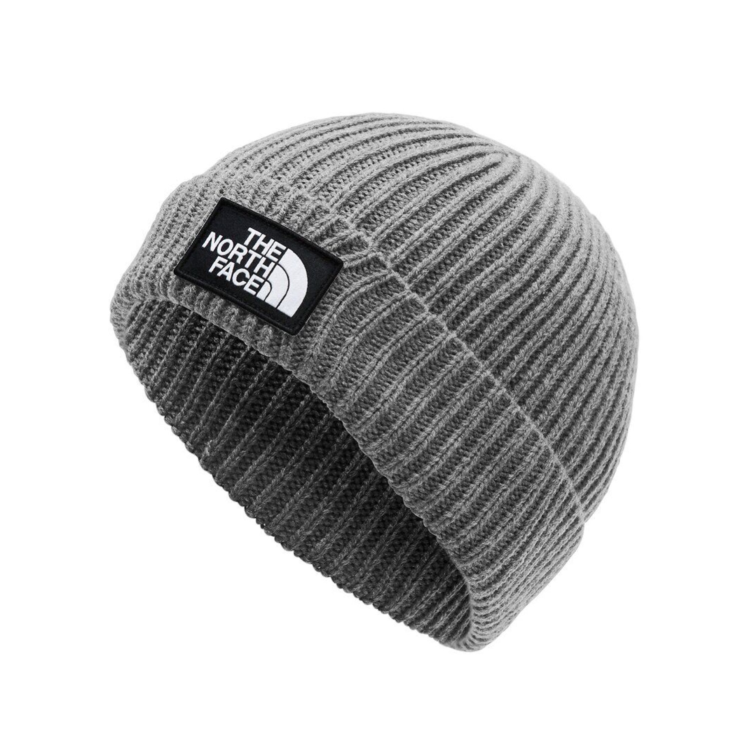 Шапка The North Face для взрослых и детей, размер ONE SIZE, серый — фото 1