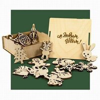 Новогодний набор для творчества "Ажур" – возможность не только украсить новогоднюю ёлку, дом или офис красиво  ...