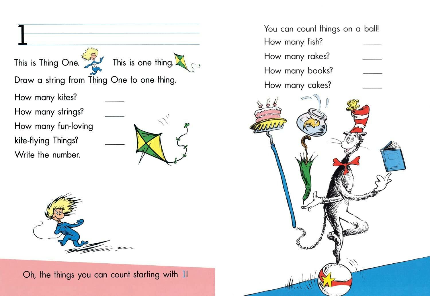 Oh, the Things You Can Count From 1-10 / Dr Seuss / Книга на Английском / Доктор Сьюз - фото №5