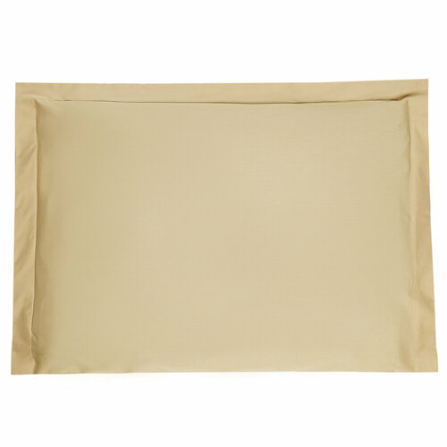 BY COLLECTION Наволочка 2шт 50х70см, 100% хлопок, песочный