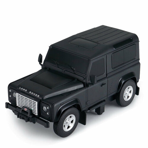 Машина Rastar РУ 1:14 Land Rover Defender Трансформер Черный 76420 машина land rover defender 110 р у 1 14 акб в ассортименте