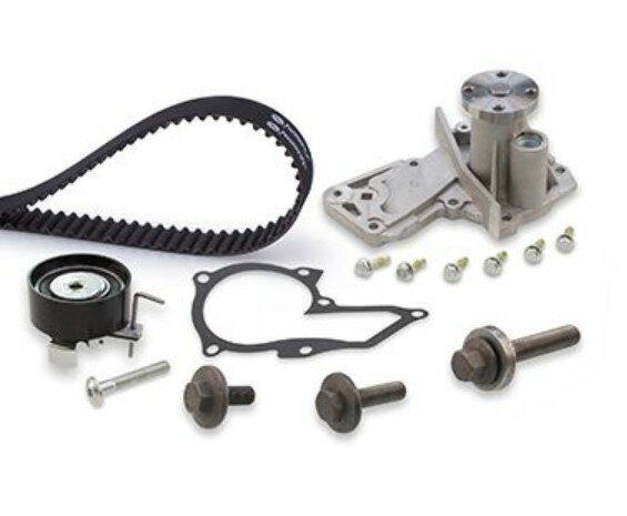 Ремкомплект привода ГРМ с водяным насосом Gates PowerGrip Kit KP15669XS — фото 1